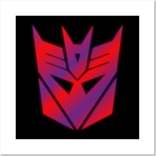 Decepticon retro Posters and Art